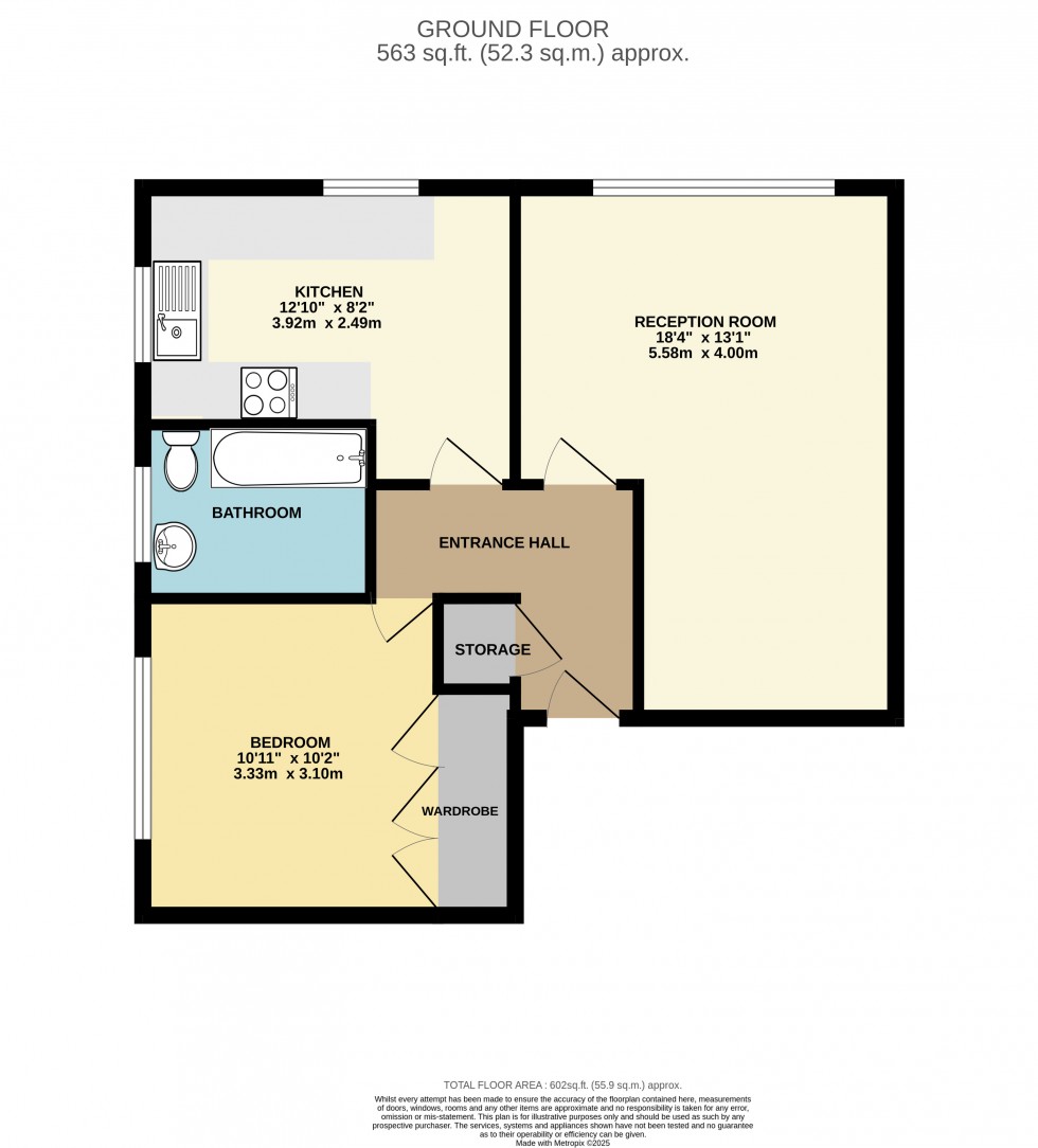 Floorplan for Feltham Hill Road, Ashford, Surrey