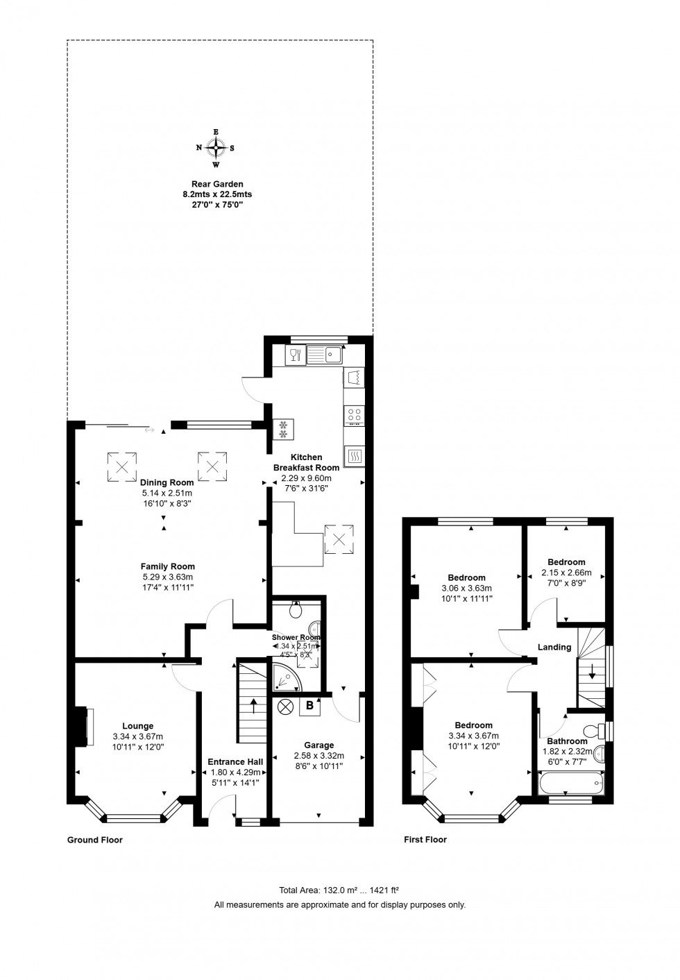 Floorplan for Grosvenor Road, Staines-upon-Thames, Surrey