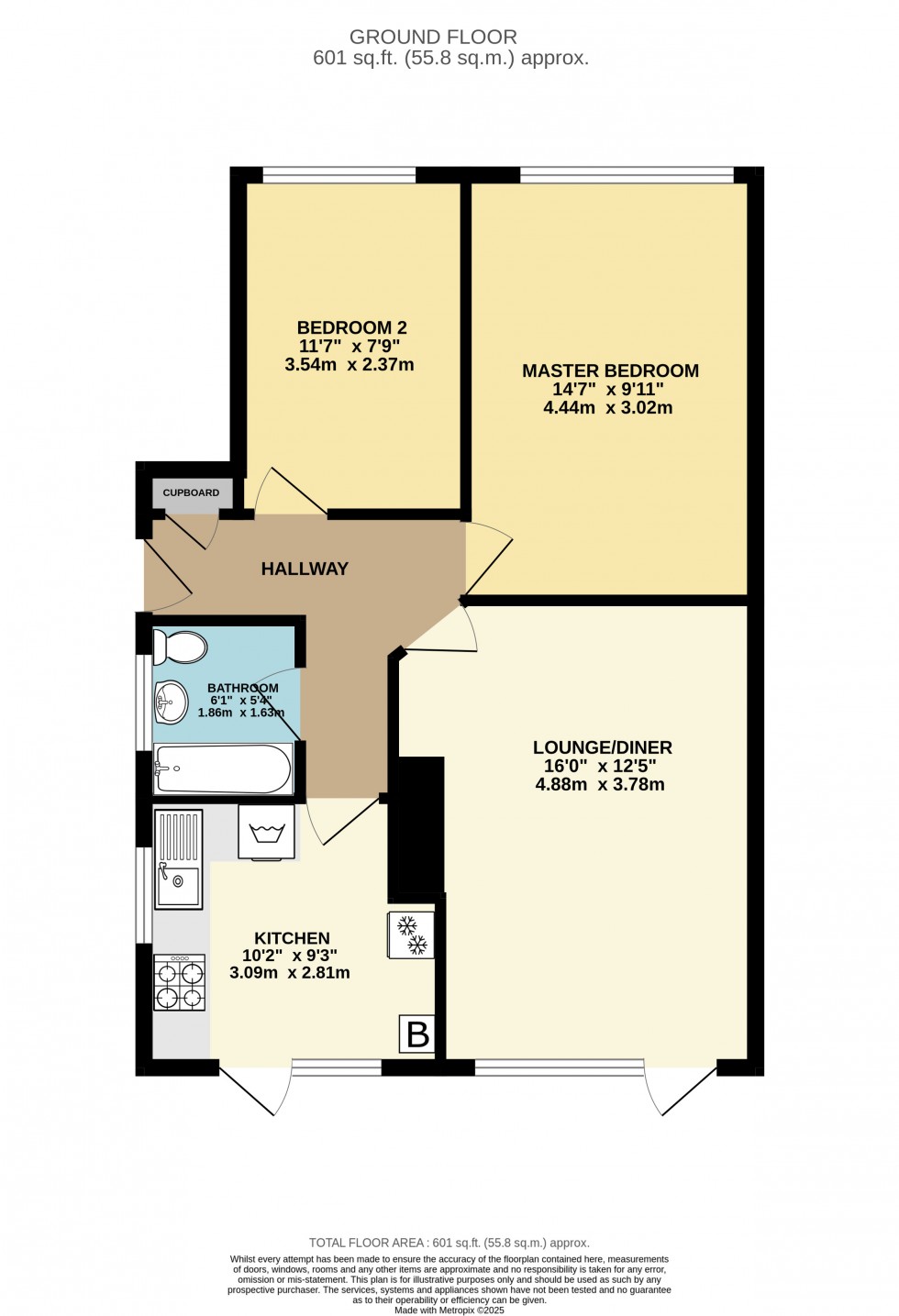 Floorplan for Chattern Hill, Ashford, Surrey