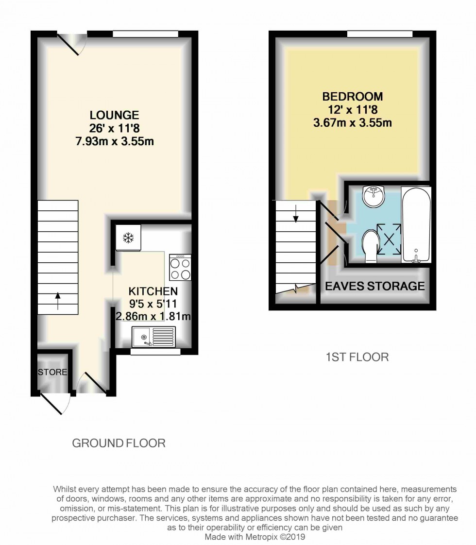 Floorplan for Stanwell, Staines-upon-Thames, Surrey