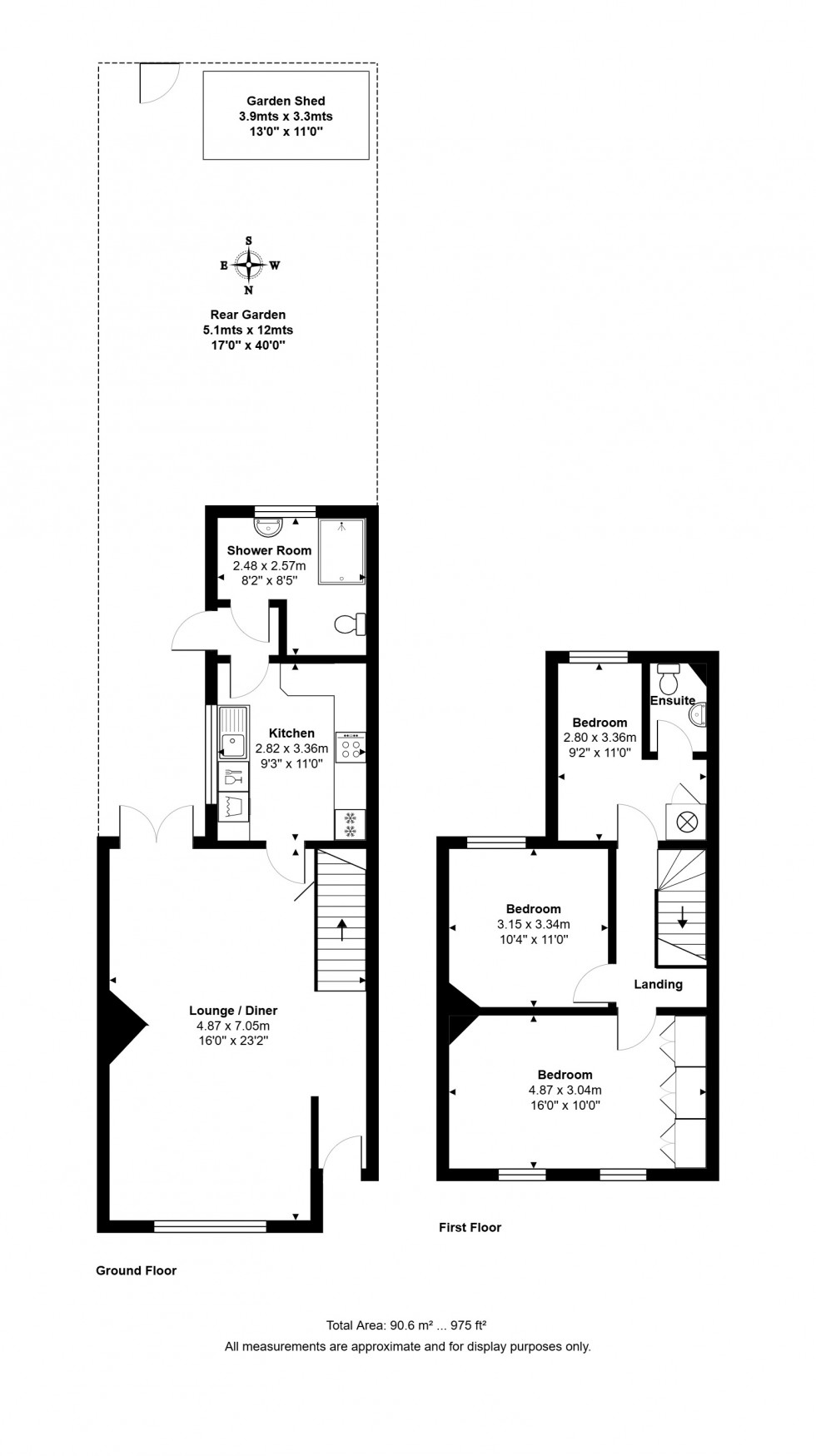 Floorplan for Cromwell Road, Feltham, Greater London