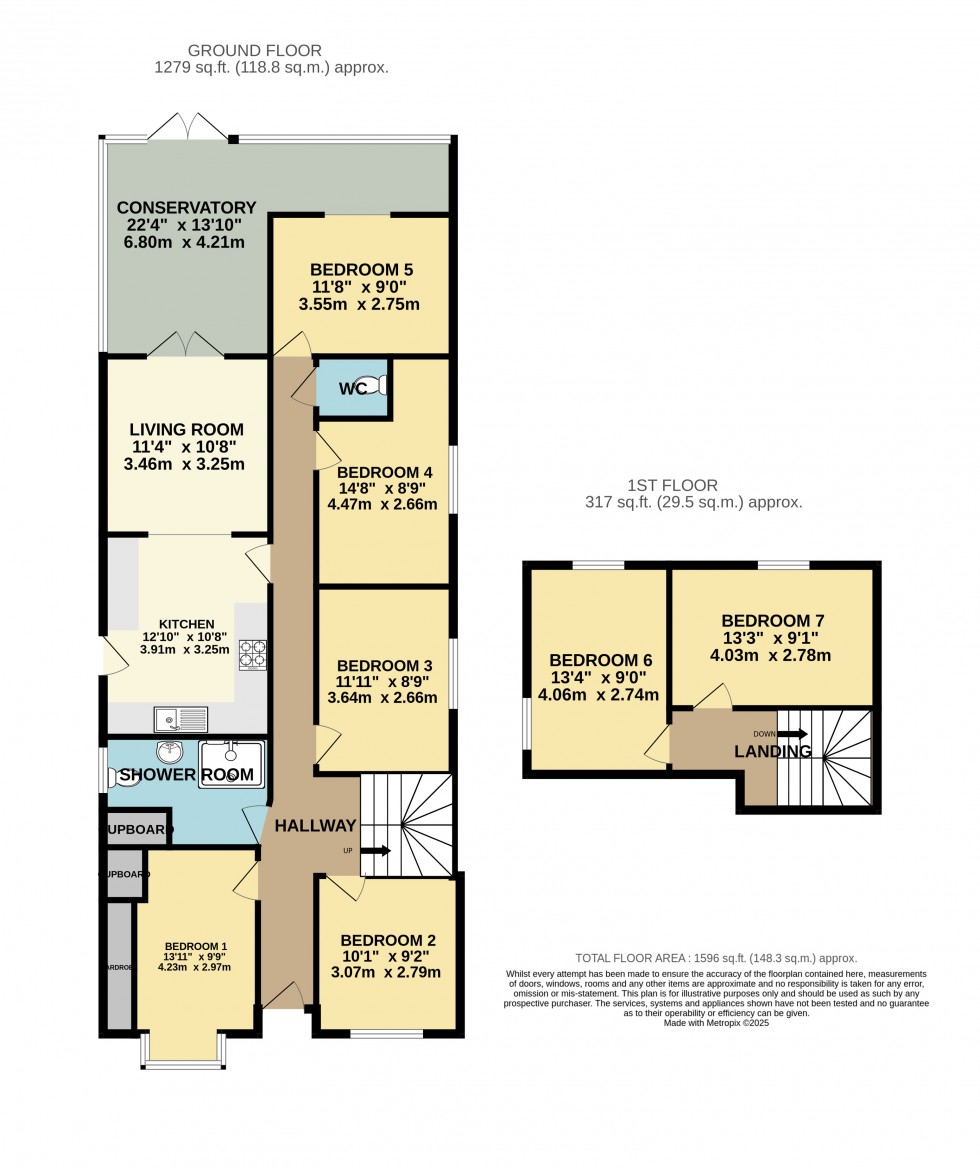 Floorplan for Station Crescent, Ashford, Surrey