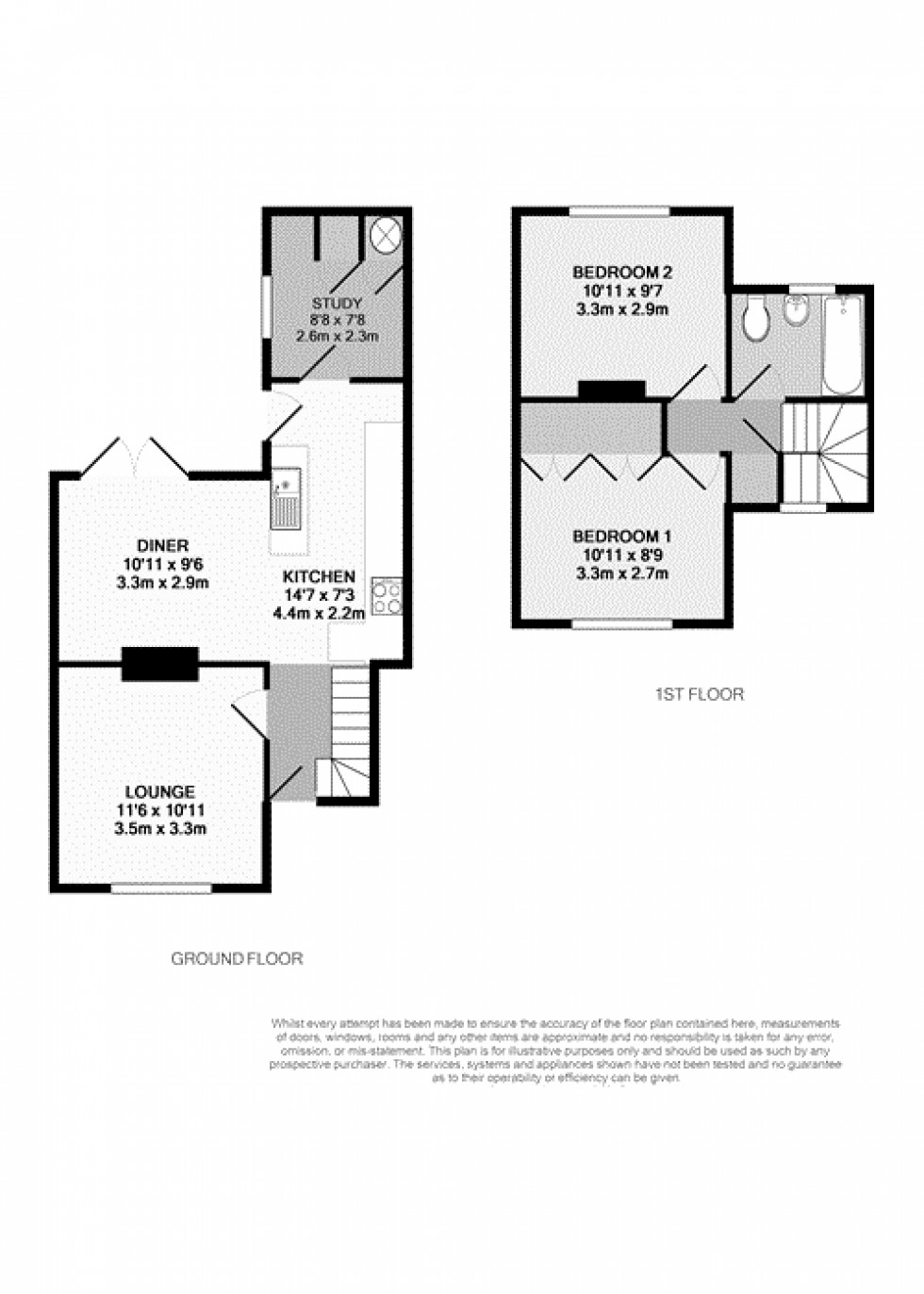 Floorplan for Kingston Road, Staines-upon-Thames, Surrey