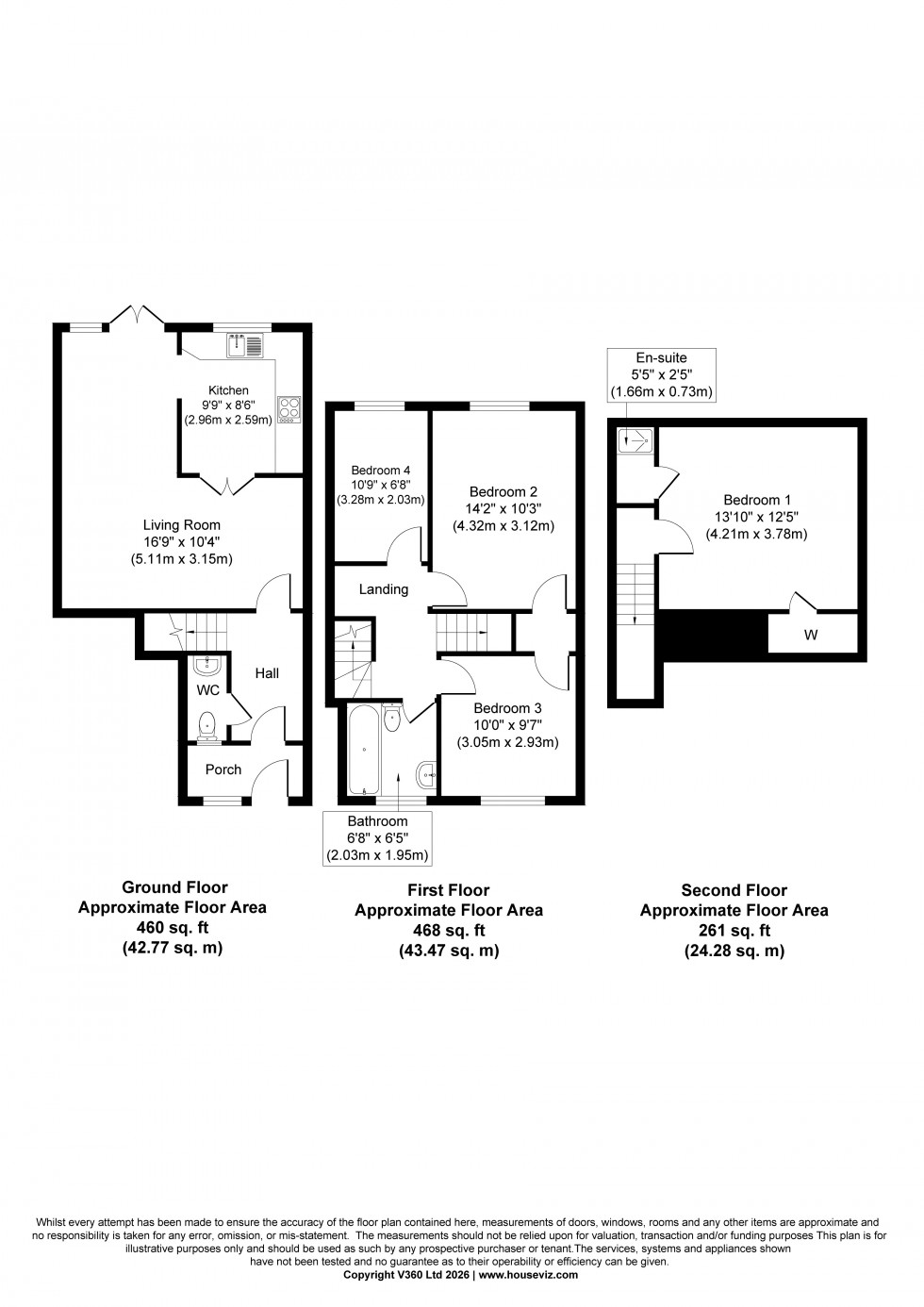 Floorplan for Murdoch Close, Staines-upon-Thames, Surrey