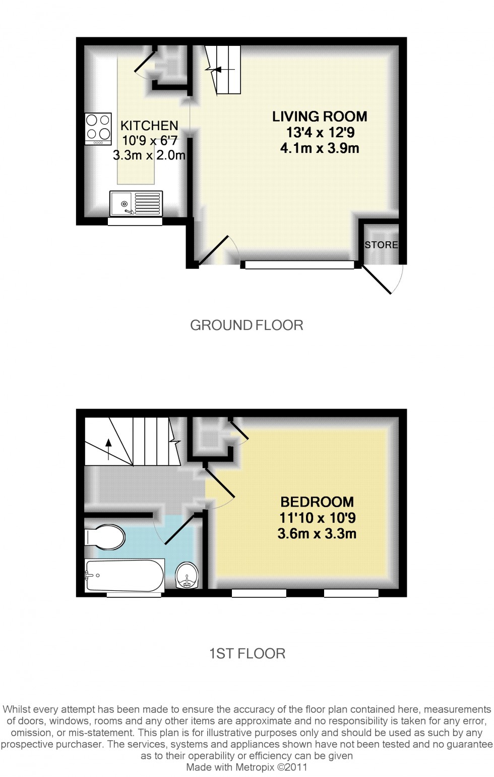 Floorplan for Nicholson Walk, Egham, Surrey