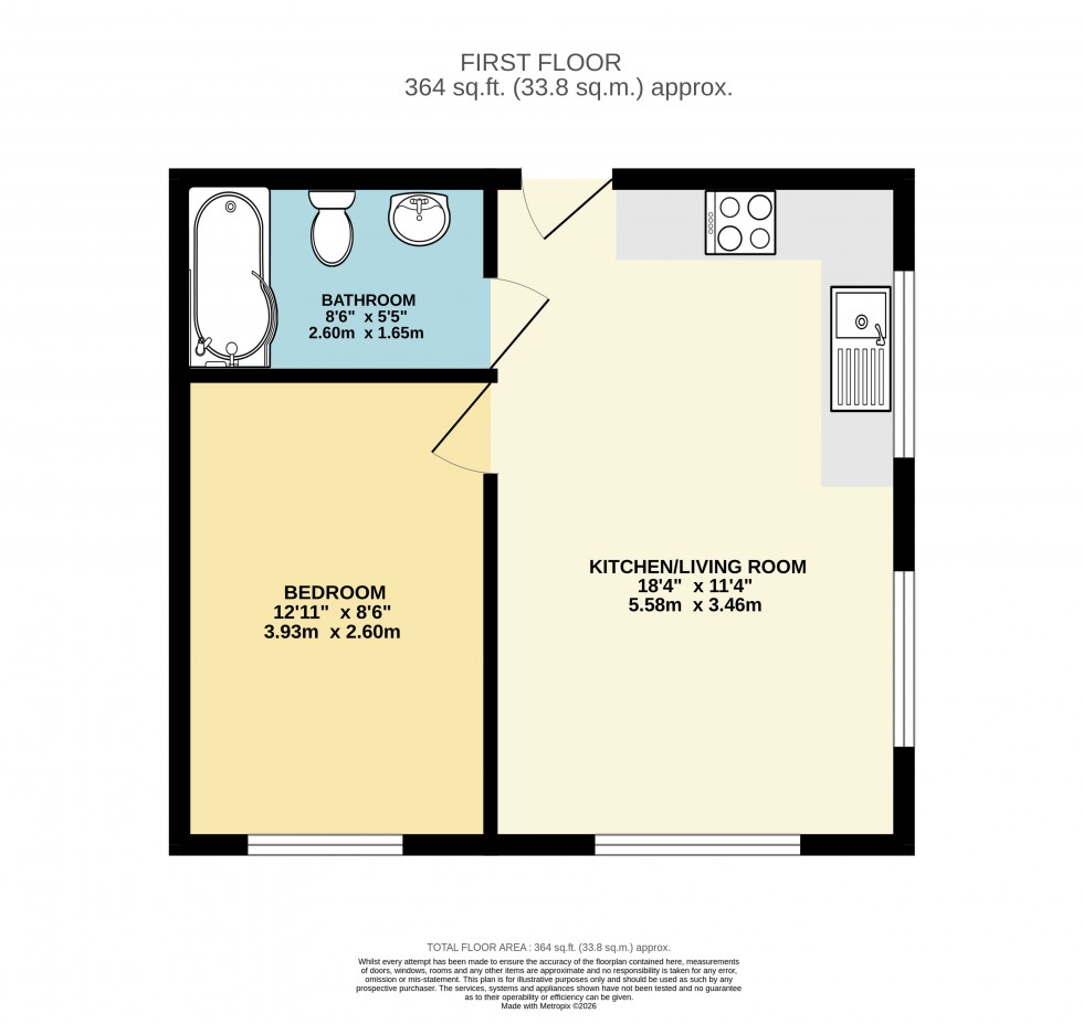Floorplan for Feltham Hill Road, Ashford, Surrey