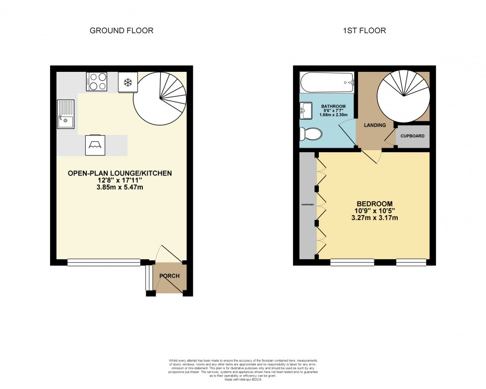 Floorplan for Pippins Court, Ashford, Surrey