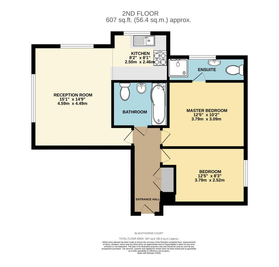Floorplan for Staines Road West, Ashford, Surrey