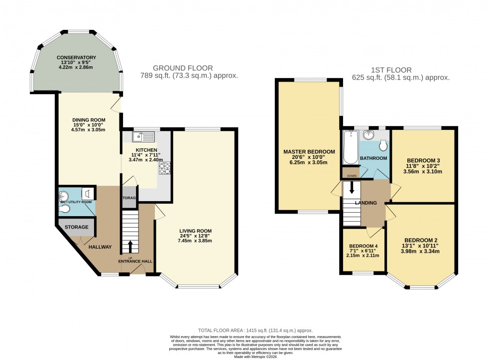 Floorplan for Selby Road, Ashford, Surrey