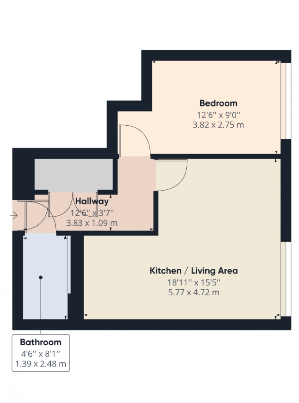 Floorplan for London Road, Staines-upon-Thames, Surrey