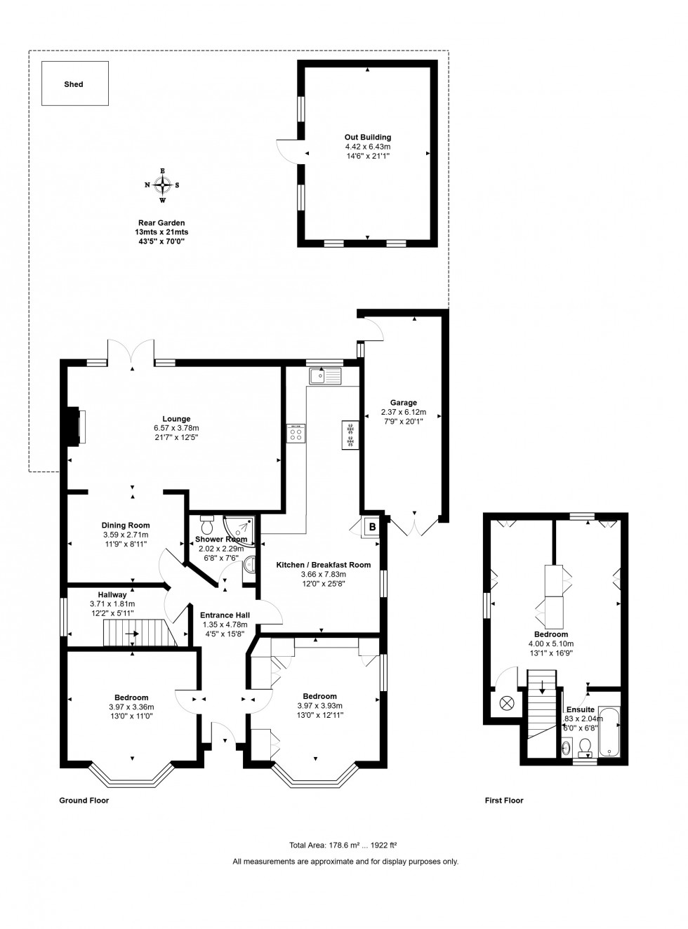 Floorplan for Adelaide Road, Ashford, Surrey