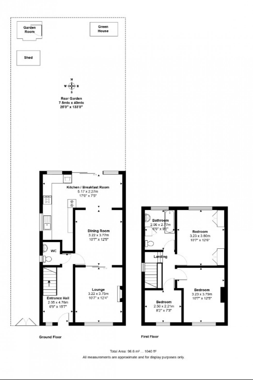 Floorplan for Feltham Hill Road, Ashford, Surrey