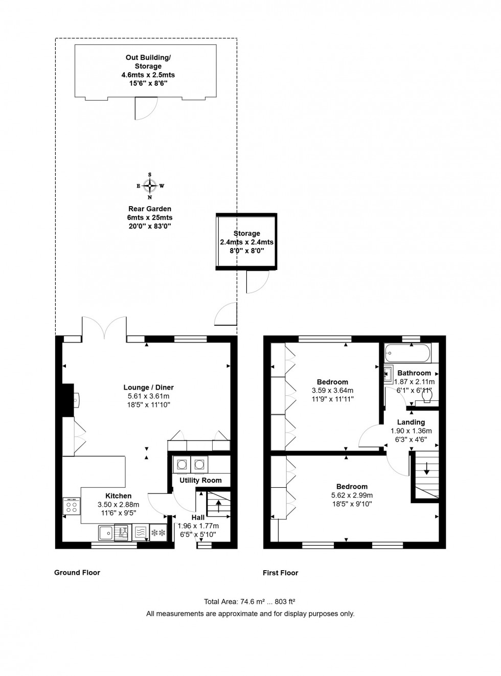 Floorplan for Berryscroft Road, Staines-upon-Thames, Surrey
