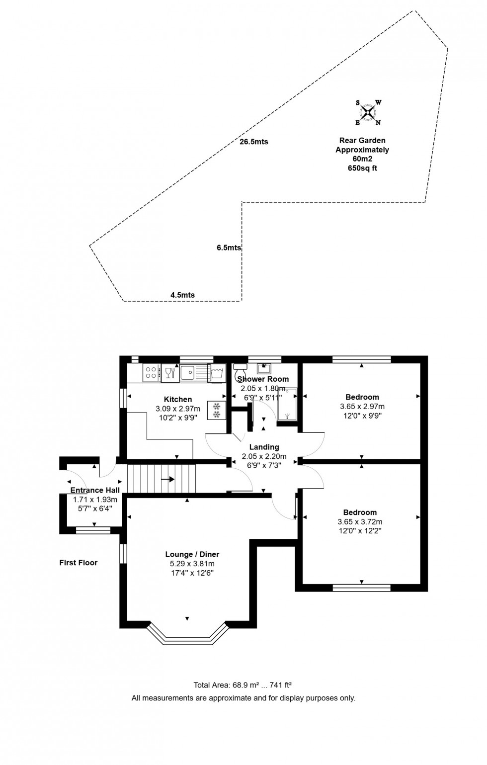 Floorplan for Philip Road, Staines-upon-Thames, Surrey